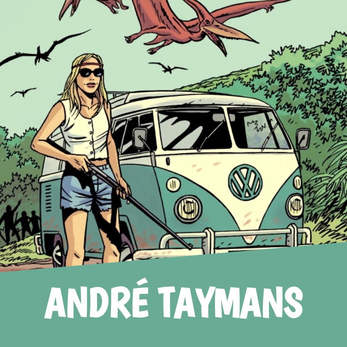 BD au Château d'Aigle, André Taymans