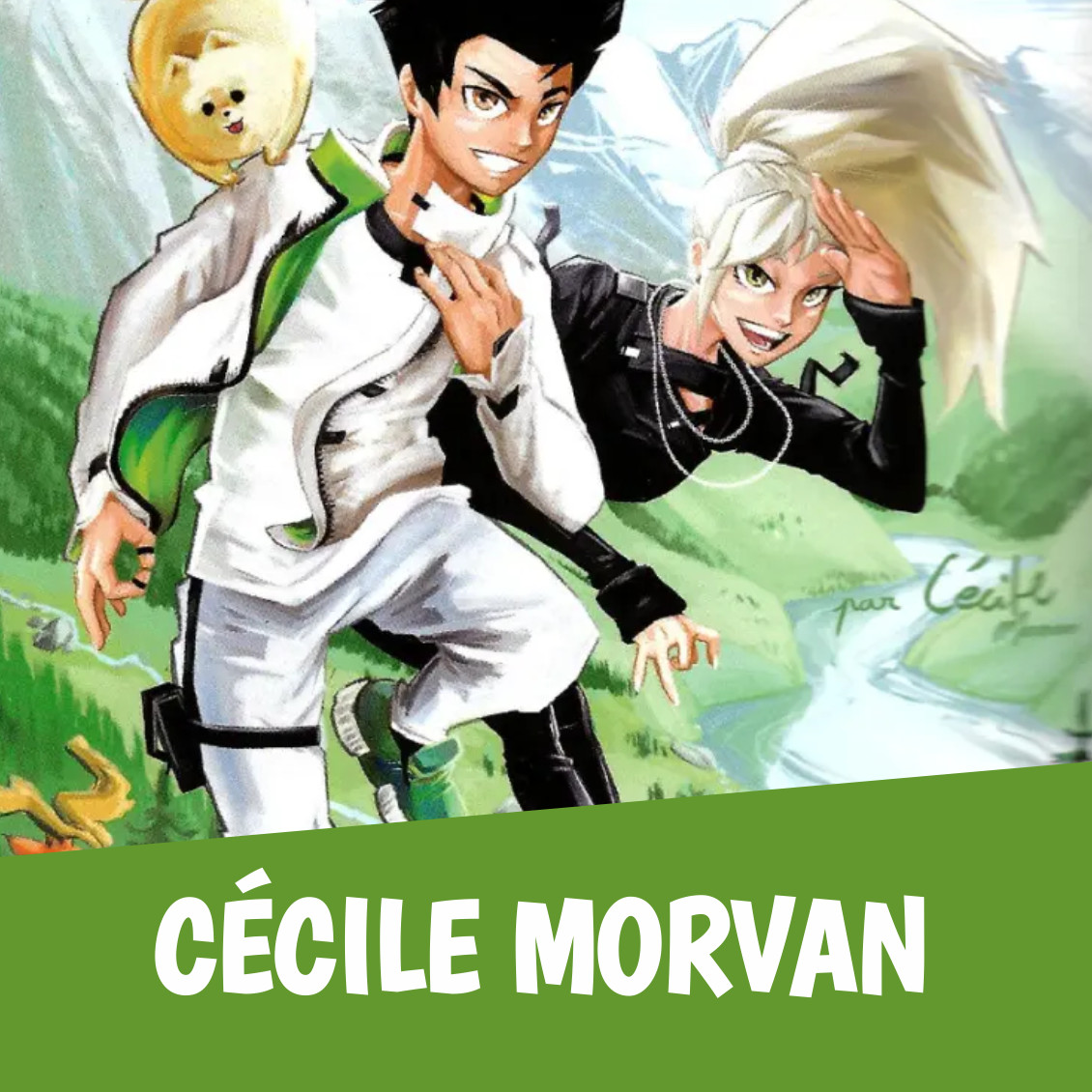 BD au Château d'Aigle, Cécile Morvan