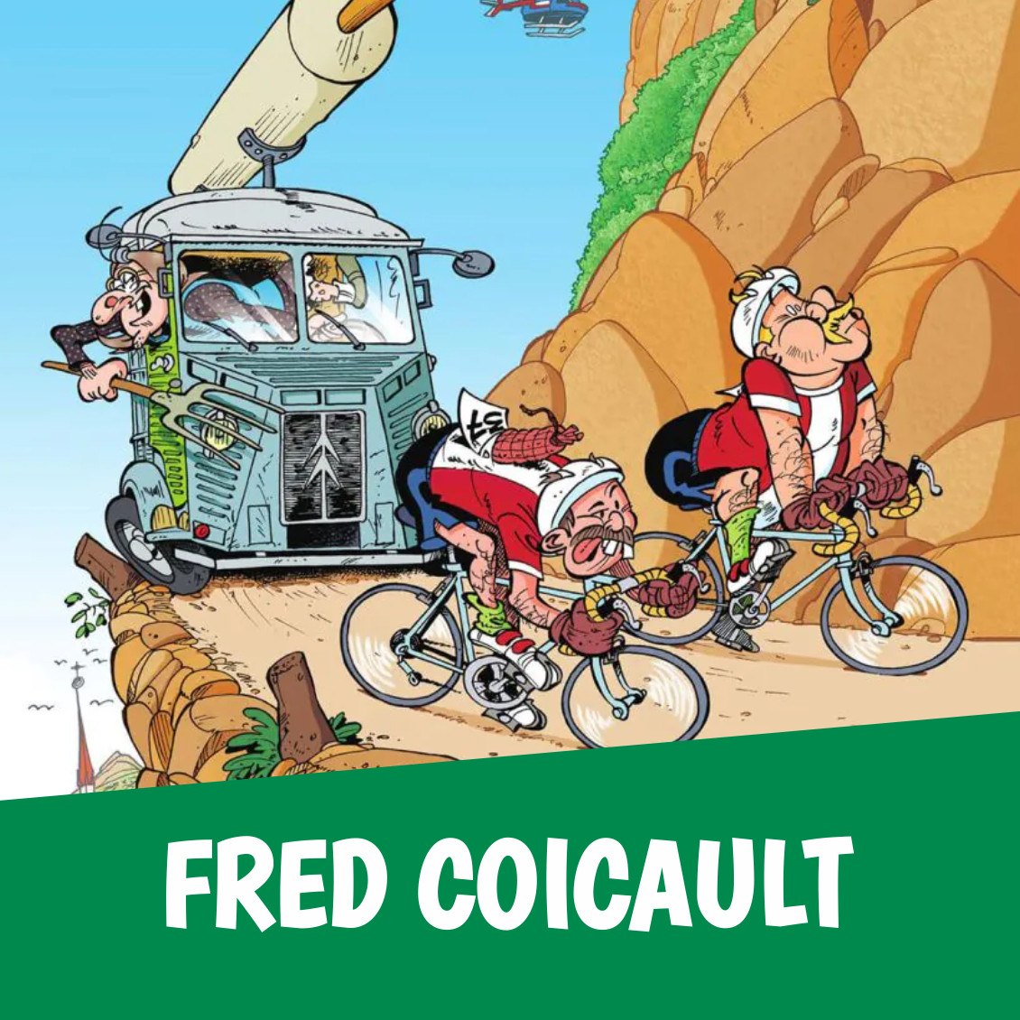 BD au Château d'Aigle, Fédéric Coicault