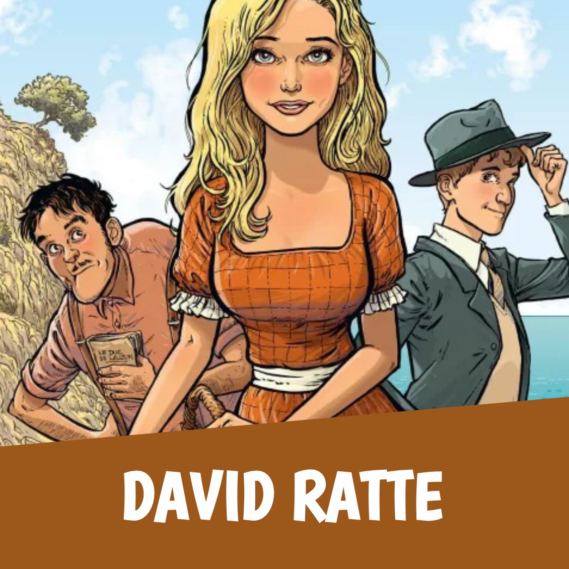 BD au Château d'Aigle, David Ratte